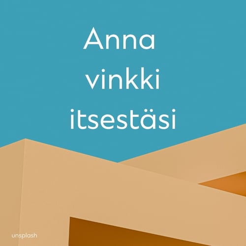 2 Anna vinkki itsestäsi