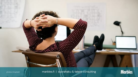 Ammattilainen pohtii, vinkatako itsensä mukaan Marblesin suorahakuihin.