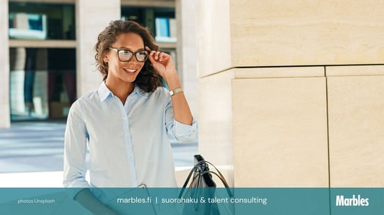 Hyvää kandidaattikokemusta ei voi kylliksi korostaa. | Marbles