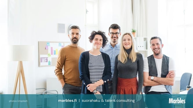 Voit vinkata itsesi mukaan tuleviin suorahakuihin | Marbles