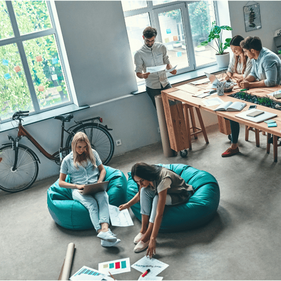 Markkinoinnin työpajassa.